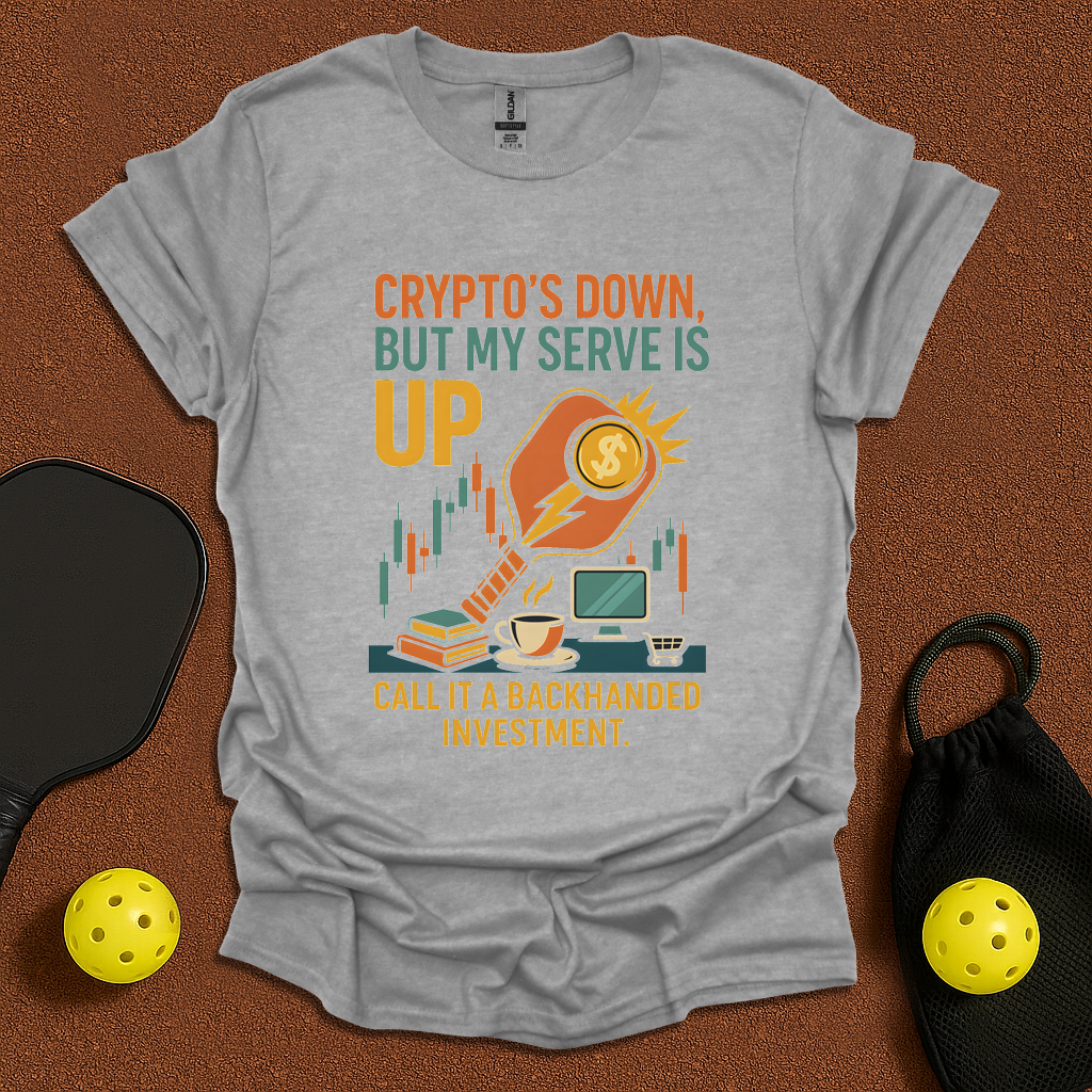 Crypto and Pickleball T-Shirt