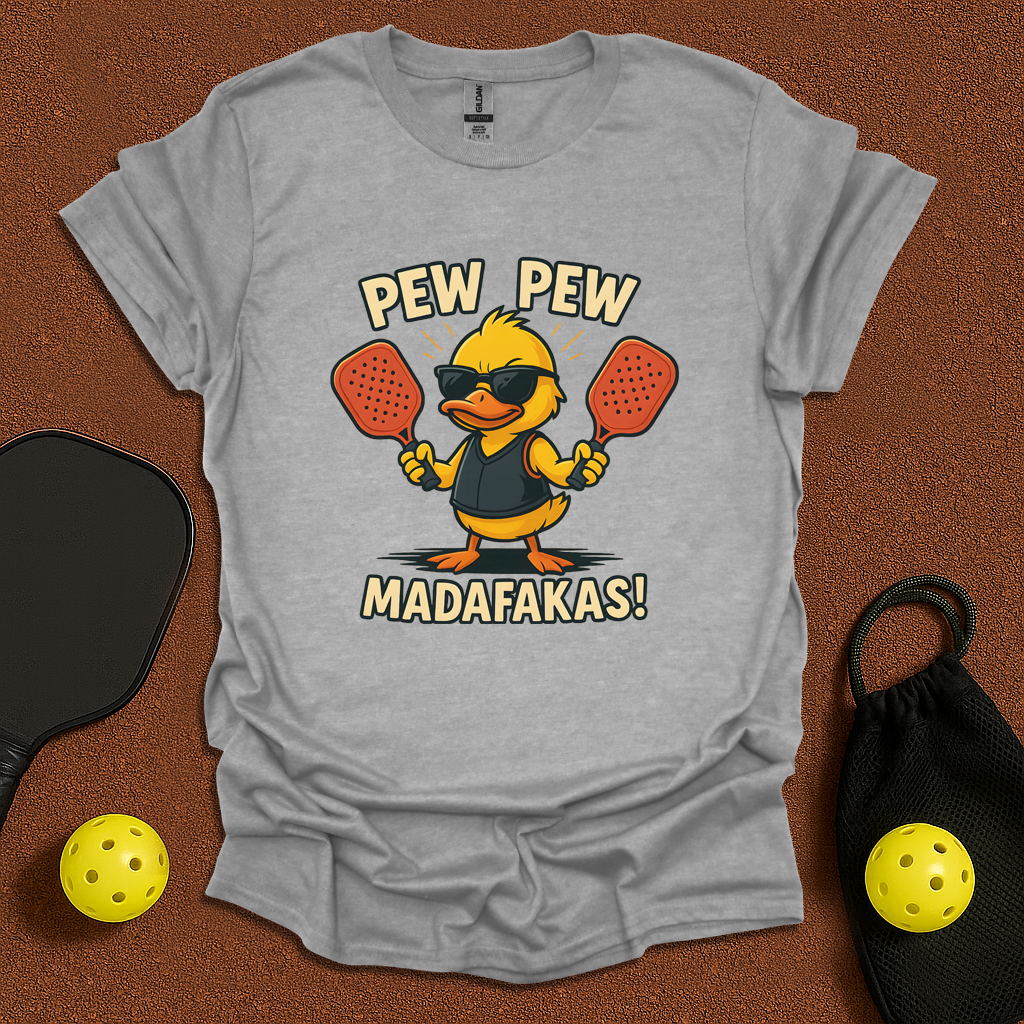 Pew Pew Pickleball T-Shirt