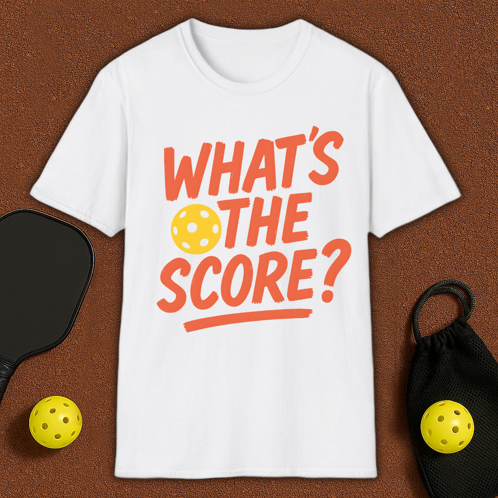 What's the score? Pickleball T-Shirt