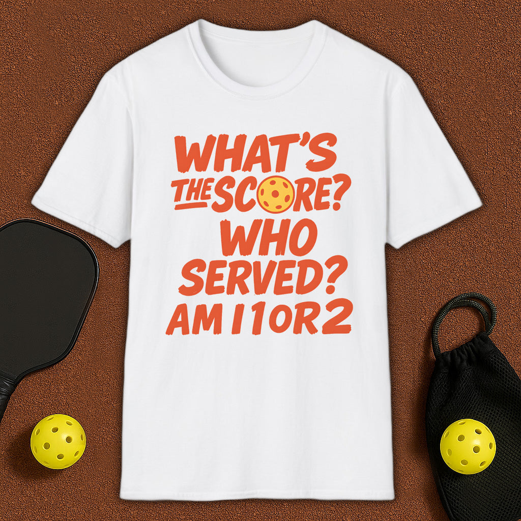 What's The score?! Pickleball T-Shirt