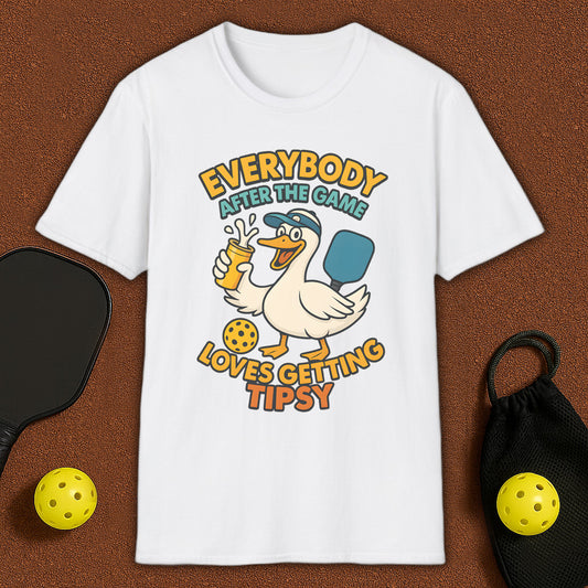Silly Goose Tipsy Pickleball T-Shirt