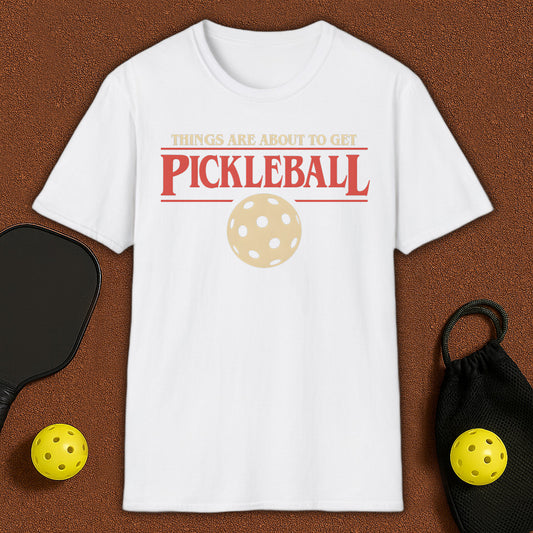 Stranger Things of Pickleball T-Shirt