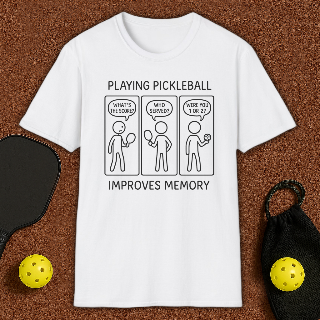 Memory Pickleball T-Shirt