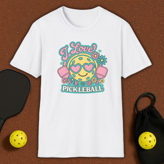 I Love Pickleball T-Shirt