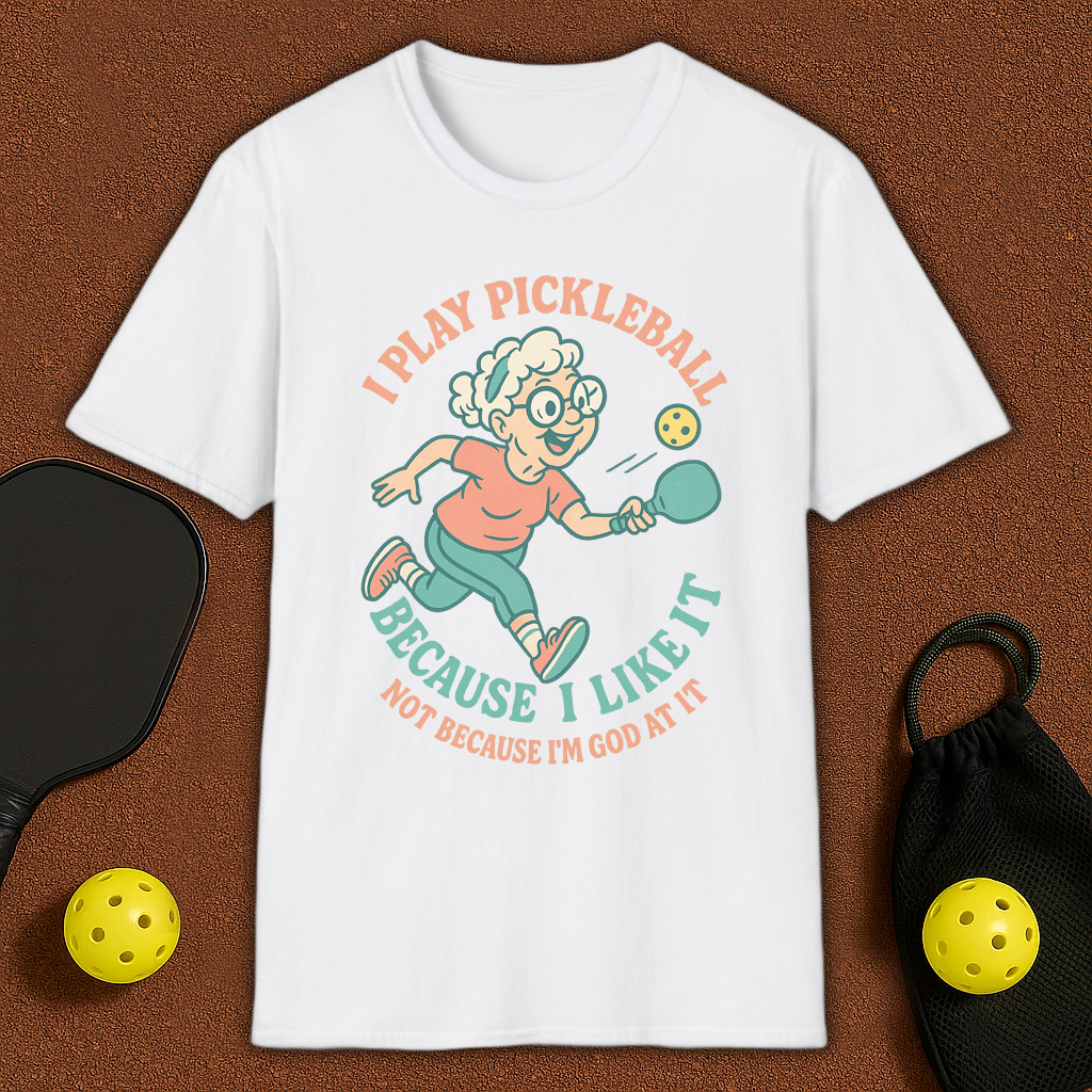 Grandma Likes Pickleball T-Shirt