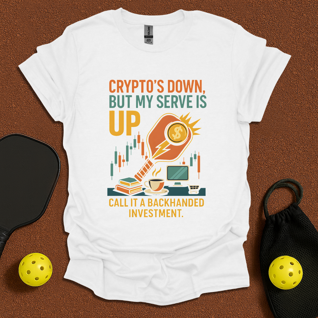Crypto and Pickleball T-Shirt
