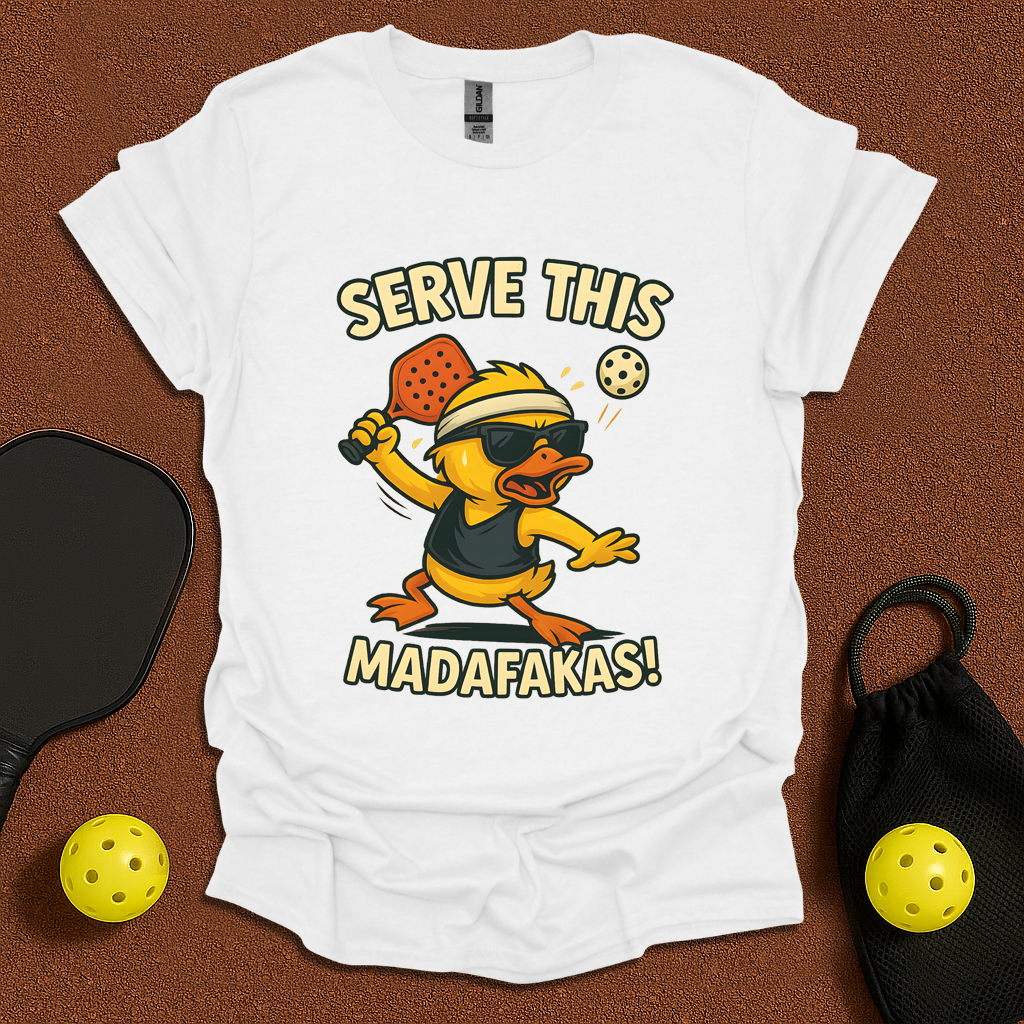 Serve This! Pew Pew T-Shirt