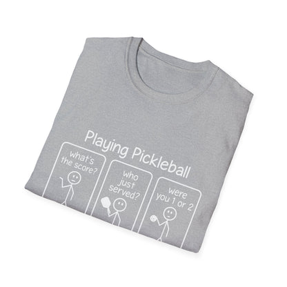 Pickleball improves memory T-Shirt