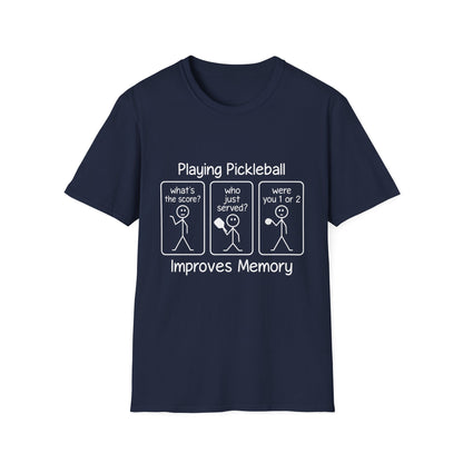 Pickleball improves memory T-Shirt