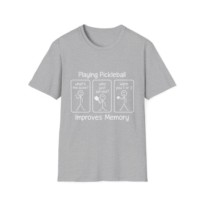 Pickleball improves memory T-Shirt