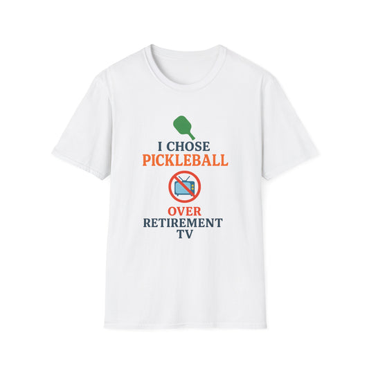 Pikcleball over TV T-Shirt