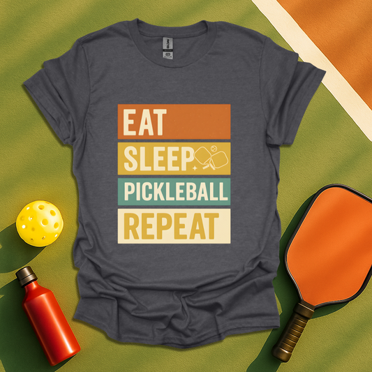 Eat Sleep Pickleball  T-Shirt