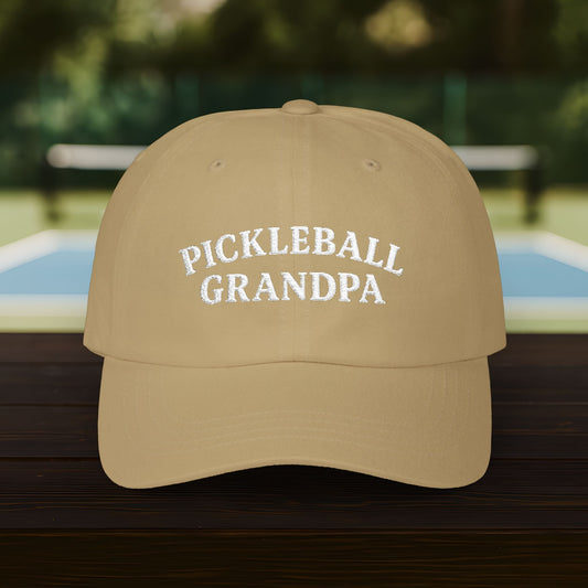 Pickleball Grandpa Classic Dad Cap