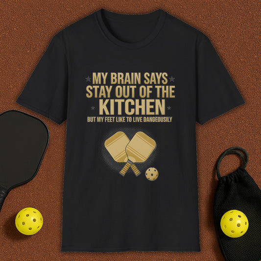 Brain Of Pickleball T-Shirt