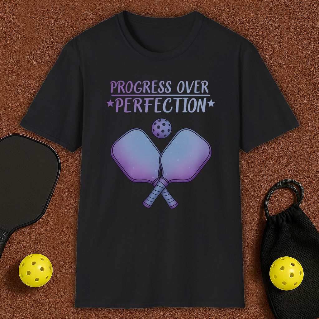 Perfection of Progress Pickleball T-Shirt