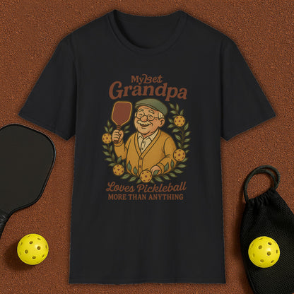 My Best Grandpa Pickleball T-Shirt