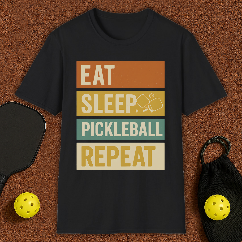 Eat Sleep Pickleball  T-Shirt