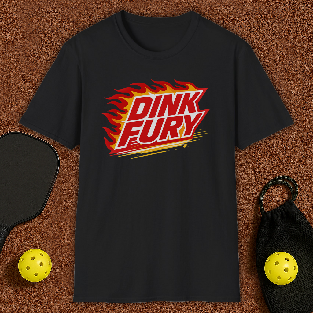 Dink Fury Pickleball T-Shirt