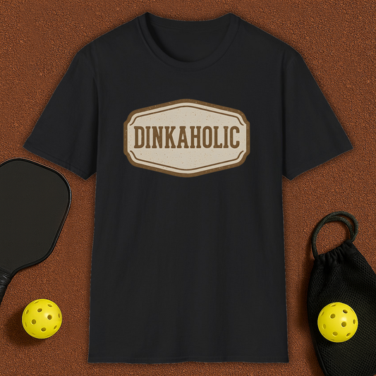 Dinkaholic Pickleball T-Shirt