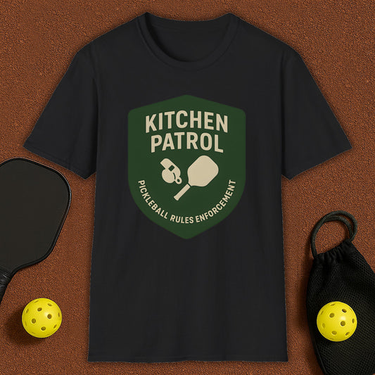 Kitchen Patroll Pickleball T-Shirt