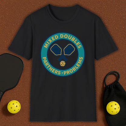 Mixed Doubles Pickleball T-Shirt
