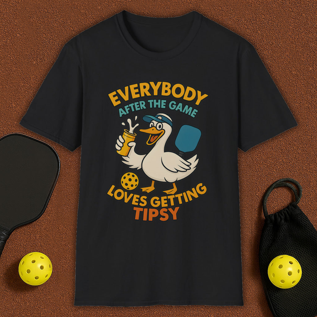 Silly Goose Tipsy Pickleball T-Shirt