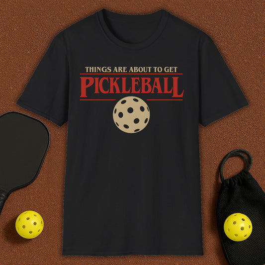 Stranger Things of Pickleball T-Shirt