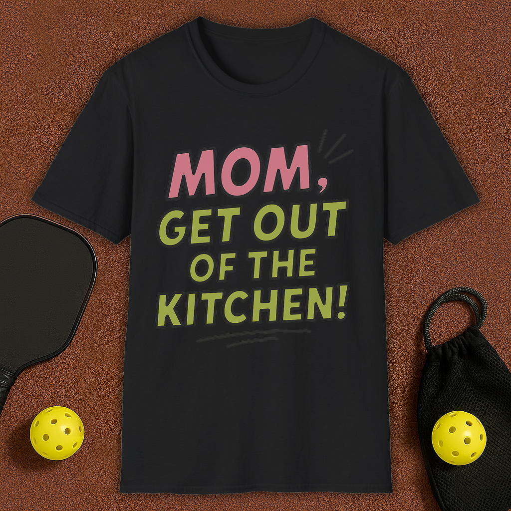 Pickleball Mom Off The Kitchen T-Shirt