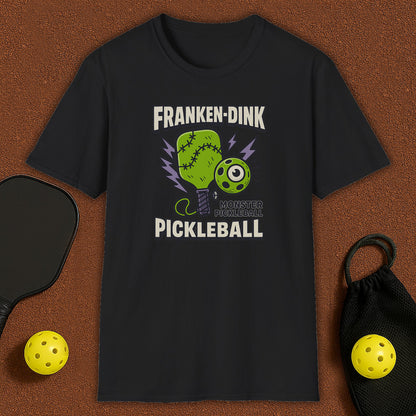 Franken Dink Haloween Pickleball T-Shirt
