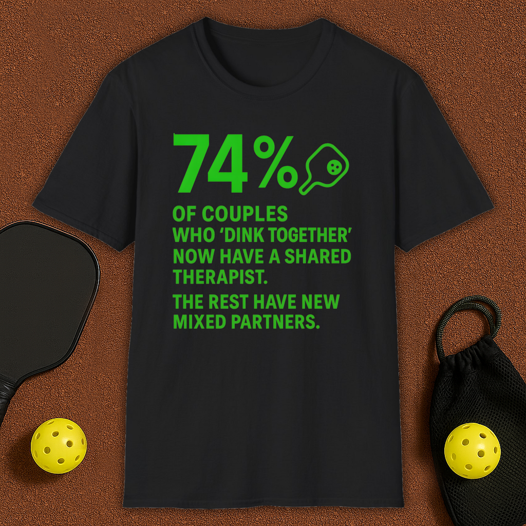 Couples Who Dink Need Therapist Pickleball T-Shirt
