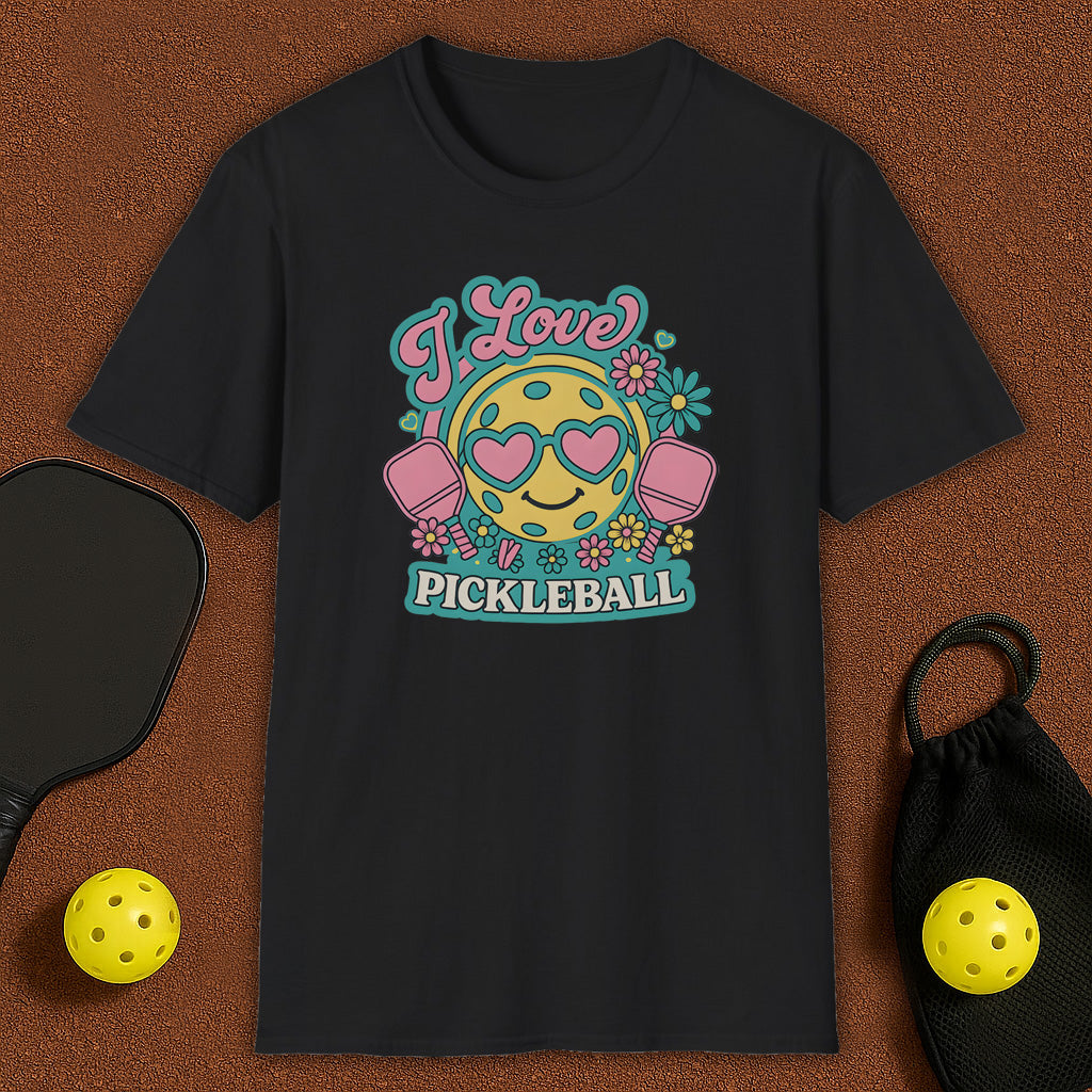 I Love Pickleball T-Shirt