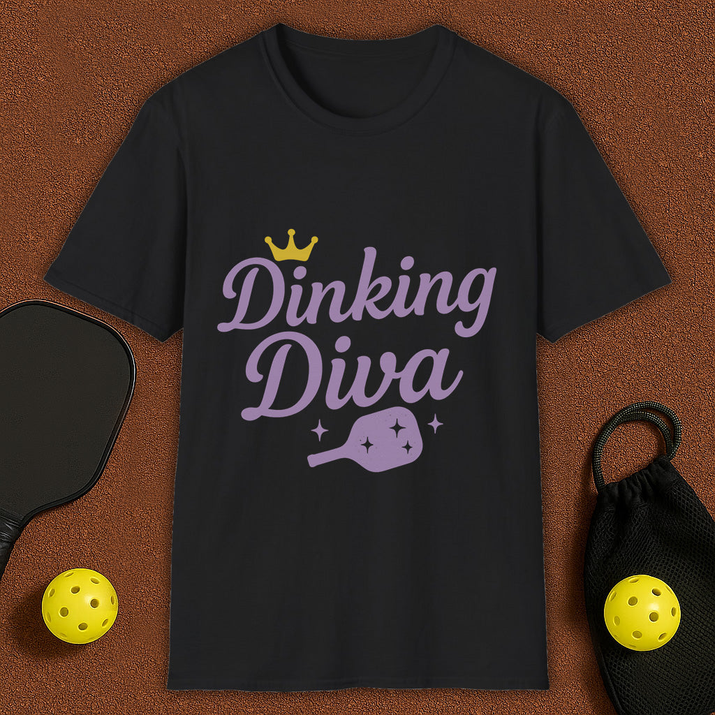Dinking Diva Pickleball T-Shirt