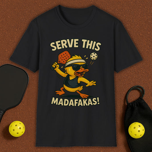 Serve This! Pew Pew  T-Shirt