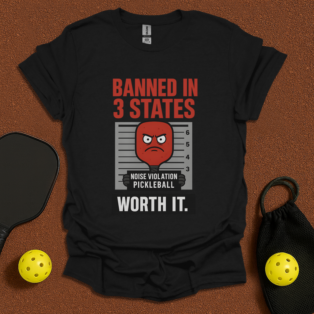 Noice Violation Pickleball T-Shirt