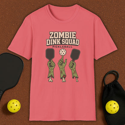 Zombie Squad Haloween Pickleball T-Shirt