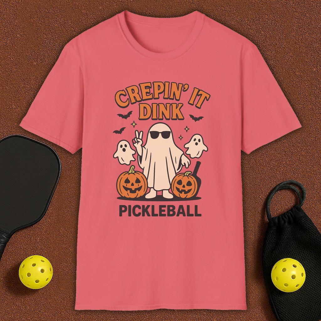 Crepin' It Haloween Pickleball T-Shirt