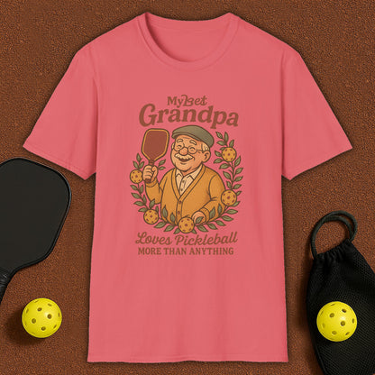 My Best Grandpa Pickleball T-Shirt