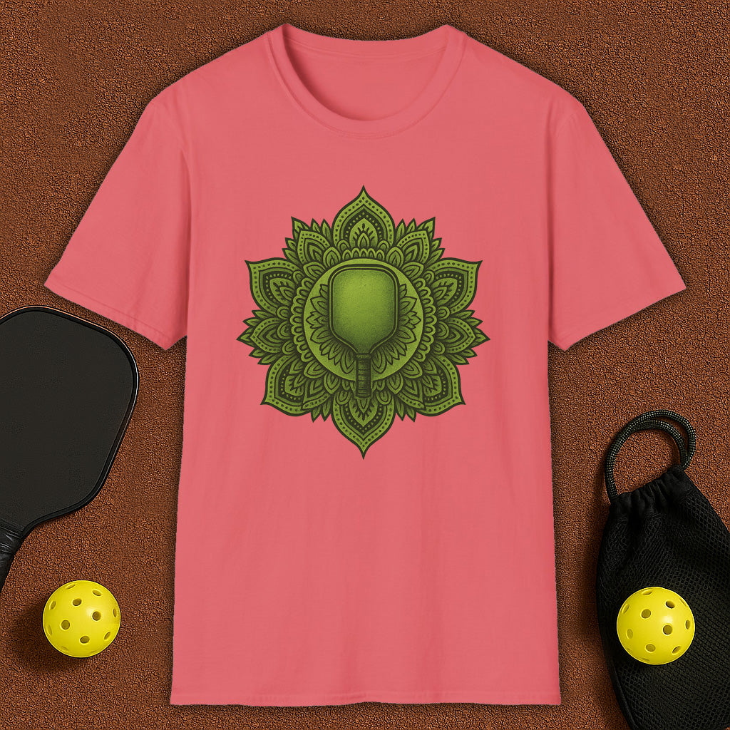 Pickle Mandala Yoga Pickleball T-Shirt