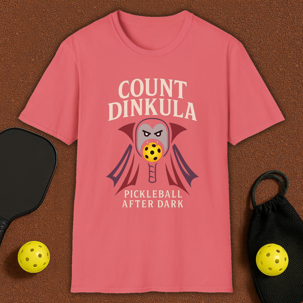 Haloween Dinkula Pickleball T-Shirt