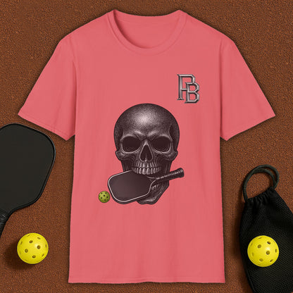 PB Skull Designer Pickleball T-Shirt