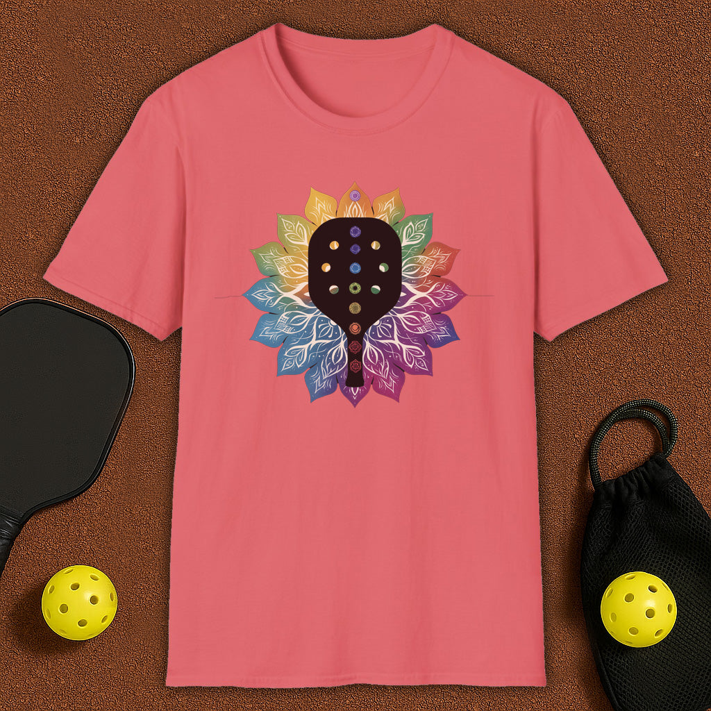 Meditaion Mandala Yoga Pickleball T-Shirt