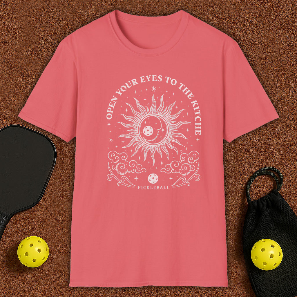 Open Your Eyes Pickleball T-Shirt
