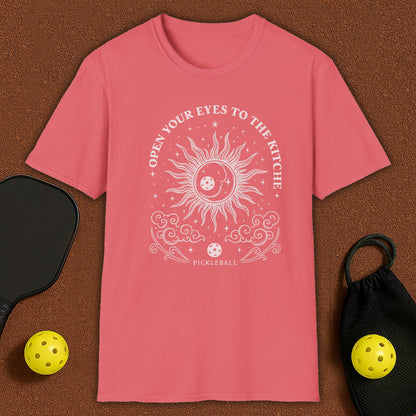 Open Your Eyes Pickleball T-Shirt