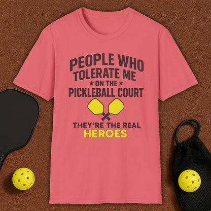 Who Tolerate Me Pickleball T-Shirt