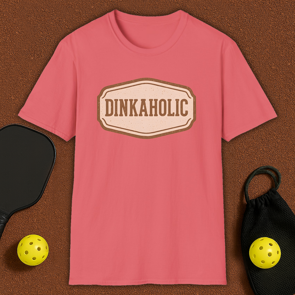 Dinkaholic Pickleball T-Shirt