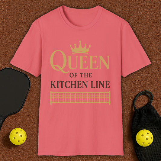 Queen Of The Kithcen Line Pickleball T-Shirt