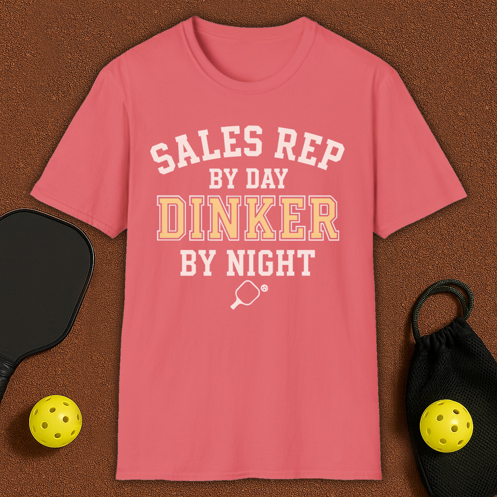 Salesman Dinker Pickleball T-Shirt