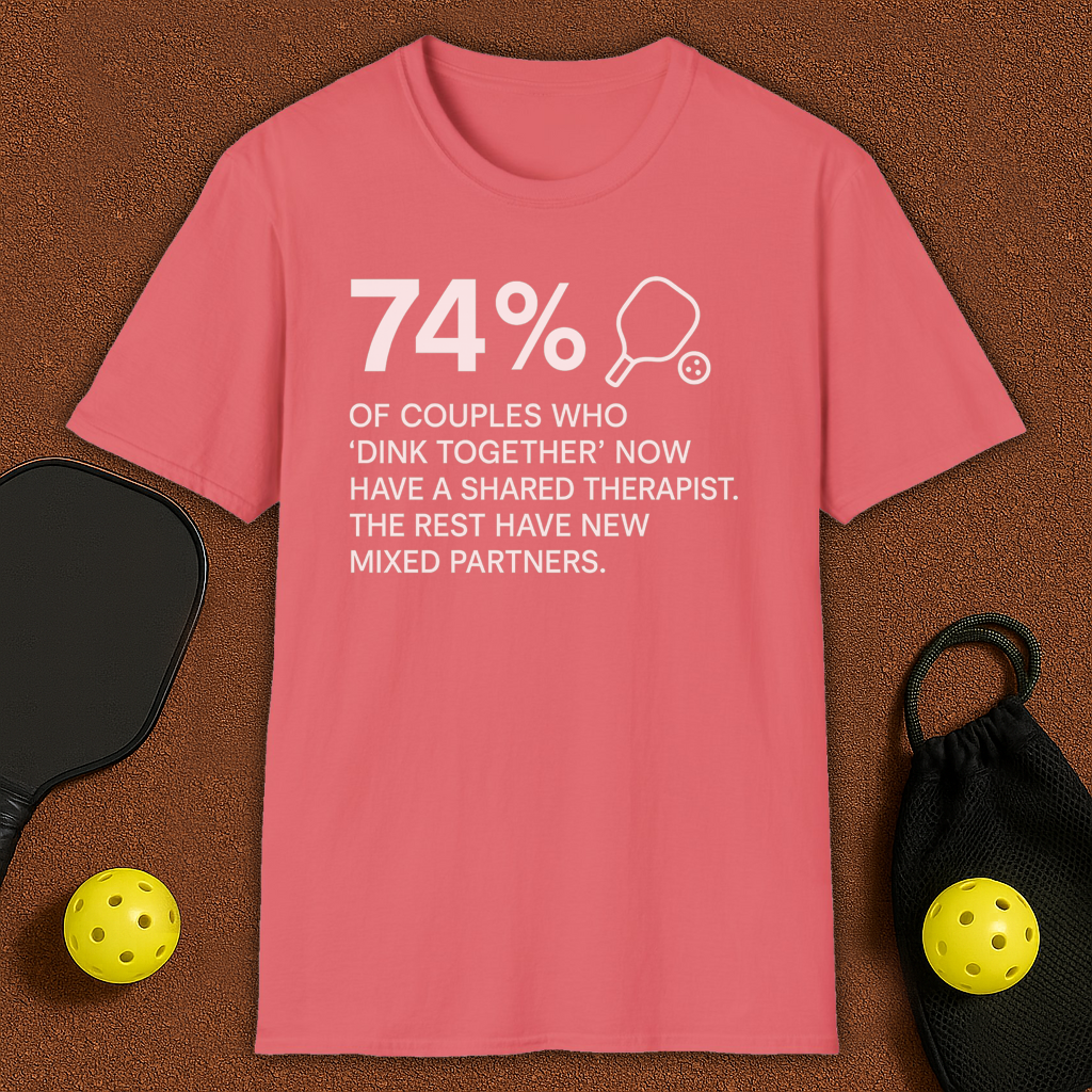 Mixed Couples Same Therapist Pickleball T-Shirt