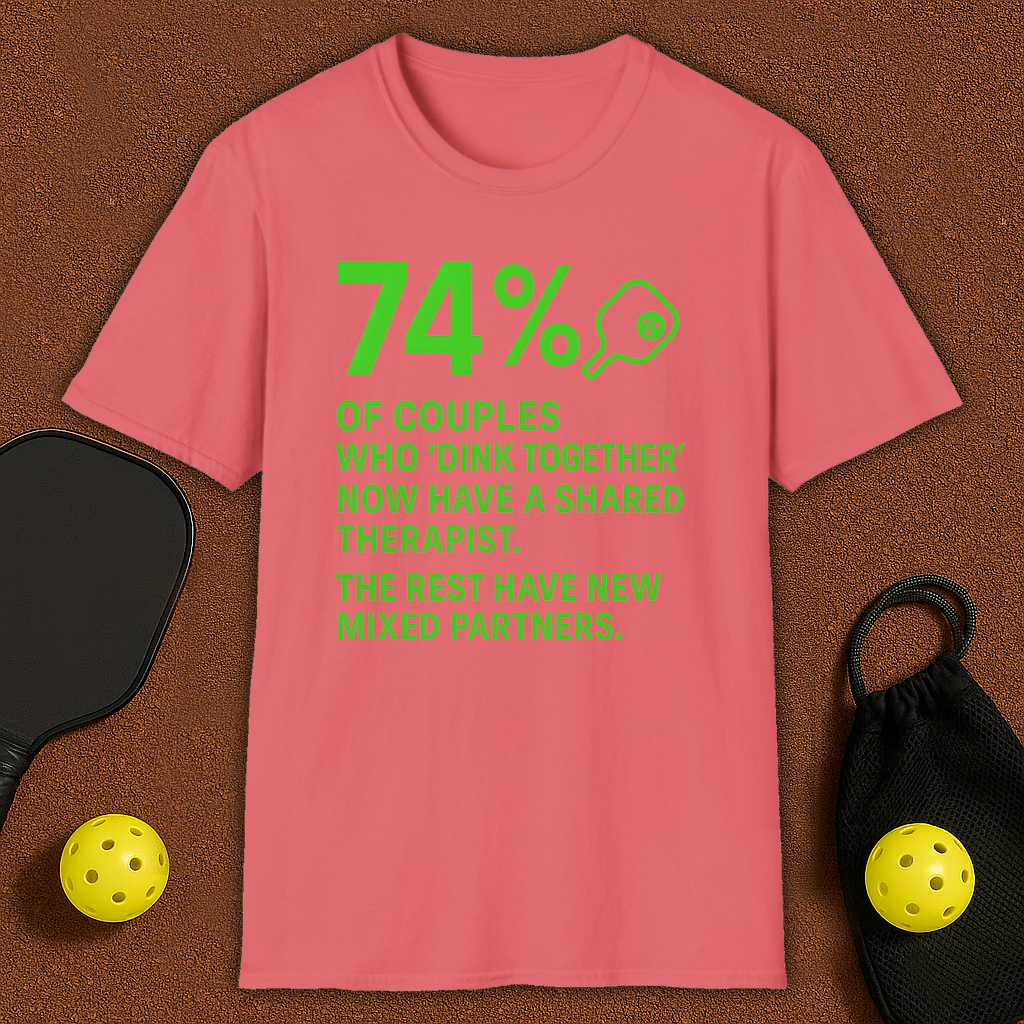 Couples Who Dink Need Therapist Pickleball T-Shirt