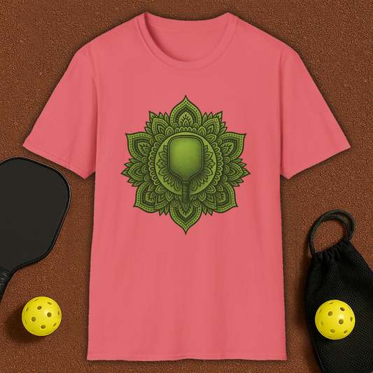Pickle Mandala Yoga Pickleball T-Shirt